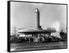 Drive-In Restaurant-null-Framed Stretched Canvas