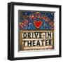 Drive In Theater-Janet Kruskamp-Framed Art Print