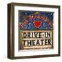 Drive In Theater-Janet Kruskamp-Framed Art Print