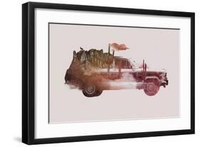 Drive Me Back Home No. 2-Robert Farkas-Framed Art Print