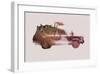 Drive Me Back Home No. 2-Robert Farkas-Framed Art Print