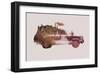 Drive Me Back Home No. 2-Robert Farkas-Framed Art Print