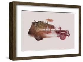 Drive Me Back Home No. 2-Robert Farkas-Framed Art Print