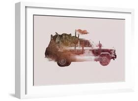 Drive Me Back Home No. 2-Robert Farkas-Framed Art Print