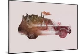 Drive Me Back Home No. 2-Robert Farkas-Mounted Art Print