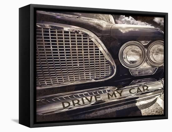 Drive my Car-Mindy Sommers - Photography-Framed Stretched Canvas