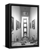 Drive Thru Gallery-Thomas Barbey-Framed Stretched Canvas