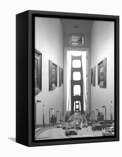 Drive Thru Gallery-Thomas Barbey-Framed Stretched Canvas