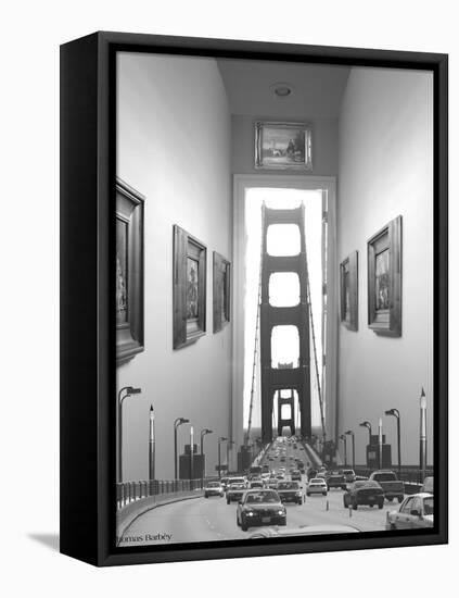 Drive Thru Gallery-Thomas Barbey-Framed Stretched Canvas