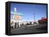Drive Thru, Route 66, Albuquerque, New Mexico, United States of America, North America-Wendy Connett-Framed Stretched Canvas