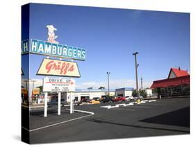 Drive Thru, Route 66, Albuquerque, New Mexico, United States of America, North America-Wendy Connett-Stretched Canvas