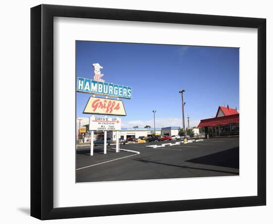 Drive Thru, Route 66, Albuquerque, New Mexico, United States of America, North America-Wendy Connett-Framed Photographic Print