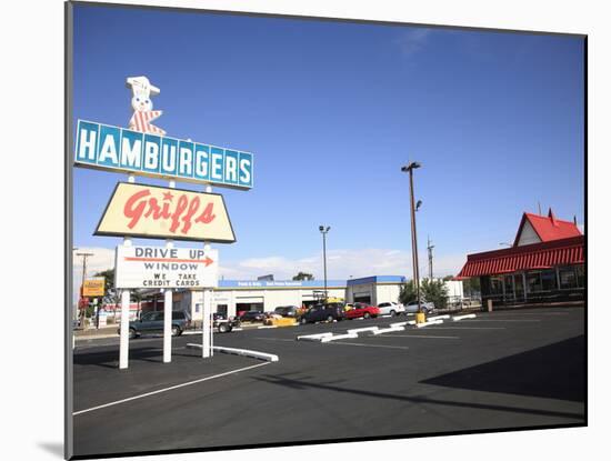Drive Thru, Route 66, Albuquerque, New Mexico, United States of America, North America-Wendy Connett-Mounted Photographic Print