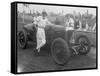 Driver and No.4 Racecar, Tacoma Speedway, Circa 1919-Marvin Boland-Framed Stretched Canvas