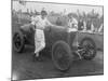 Driver and No.4 Racecar, Tacoma Speedway, Circa 1919-Marvin Boland-Mounted Giclee Print