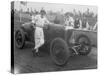 Driver and No.4 Racecar, Tacoma Speedway, Circa 1919-Marvin Boland-Stretched Canvas