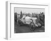 Driver and No.5 Racecar, Tacoma Speedway, Circa 1919-Marvin Boland-Framed Giclee Print