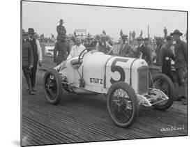 Driver and No.5 Racecar, Tacoma Speedway, Circa 1919-Marvin Boland-Mounted Giclee Print