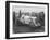 Driver and No.5 Racecar, Tacoma Speedway, Circa 1919-Marvin Boland-Framed Giclee Print