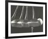 Driver Hitting Ball Off Tee-null-Framed Art Print