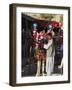 Driver of Colourful Horse Cart, Maimana, Faryab Province, Afghanistan-Jane Sweeney-Framed Photographic Print