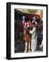 Driver of Colourful Horse Cart, Maimana, Faryab Province, Afghanistan-Jane Sweeney-Framed Photographic Print