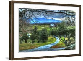 Driveway View-Robert Goldwitz-Framed Photographic Print