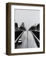 Driving by Clignancourt-Manabu Nishimori-Framed Art Print