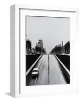 Driving by Clignancourt-Manabu Nishimori-Framed Art Print