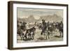 Driving Cattle into a Corral, Nebraska-Valentine Walter Lewis Bromley-Framed Giclee Print