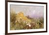 Driving Geese, Early Evening, 1907-Thomas James Lloyd-Framed Giclee Print