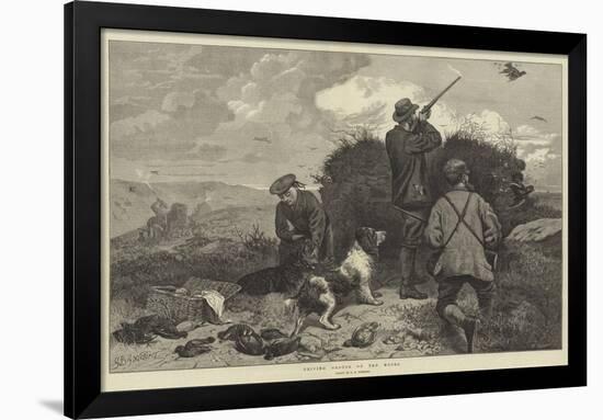 Driving Grouse on the Moors-George Bouverie Goddard-Framed Giclee Print