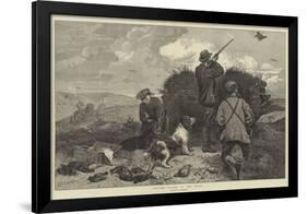 Driving Grouse on the Moors-George Bouverie Goddard-Framed Giclee Print