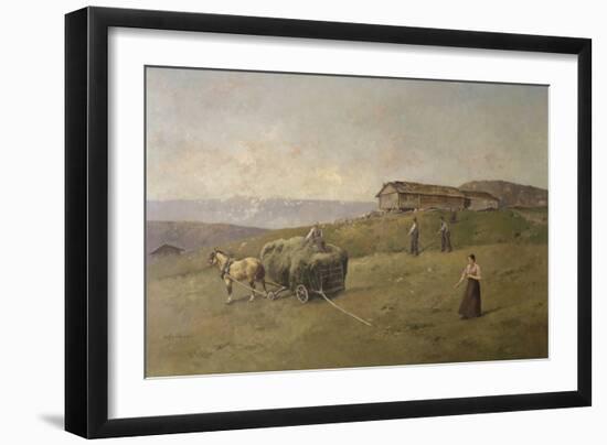 Driving Hay-Peder Severin Kroyer-Framed Giclee Print