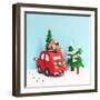 Driving Home For Christmas, 2016-Isobel Barber-Framed Giclee Print