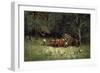 Driving Home the Cows, 1881-Edward Mitchell Bannister-Framed Giclee Print