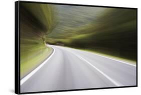 Driving on Highway-Paul Souders-Framed Stretched Canvas