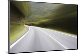 Driving on Highway-Paul Souders-Mounted Photographic Print