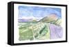Driving Ring of Beara with Amazing Coastline and Mountains-M. Bleichner-Framed Stretched Canvas