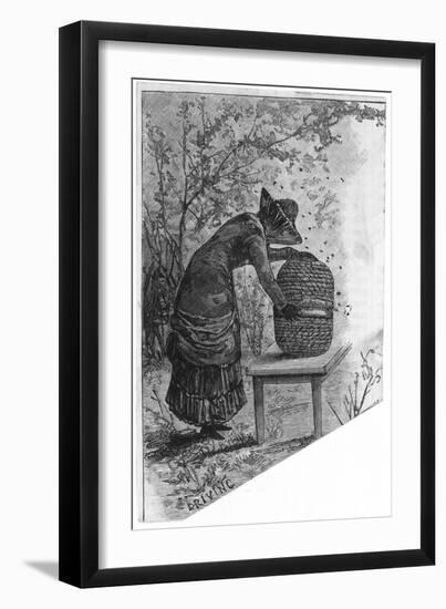 Driving the Bees-null-Framed Art Print