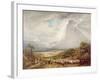 Driving the Flock, 1877-John Linnell-Framed Giclee Print