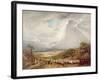 Driving the Flock, 1877-John Linnell-Framed Giclee Print