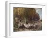 Driving the Flock-George Smith-Framed Giclee Print