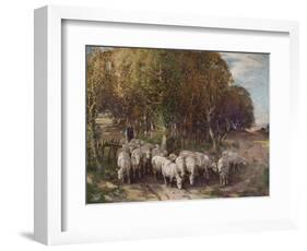 Driving the Flock-George Smith-Framed Giclee Print