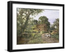 Driving the Geese-Henry John Yeend King-Framed Giclee Print