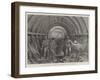 Driving the Tunnels of the London and Southwark Sub-Railway under the Thames-null-Framed Giclee Print