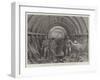 Driving the Tunnels of the London and Southwark Sub-Railway under the Thames-null-Framed Giclee Print