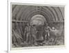 Driving the Tunnels of the London and Southwark Sub-Railway under the Thames-null-Framed Giclee Print