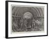 Driving the Tunnels of the London and Southwark Sub-Railway under the Thames-null-Framed Giclee Print