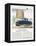 Driving Through the Western Desert in an Oldsmobile, A Great Car to Drive and a Great Car to Own-null-Framed Stretched Canvas